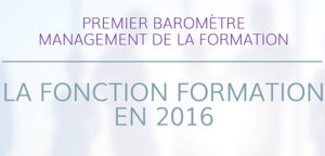 Baromètre 2016 Management de la formation